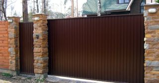 Купить откатные ворота консольные Кузнецк, цена от 2777 руб.